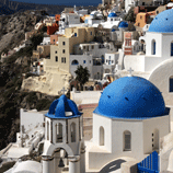 Blue Domes - Santorini