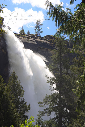 Powerful Nevada Falls